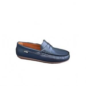 NEW VENETTINI men's savor veneza loafers in navy